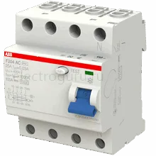 УЗО F204 25А, 30мА, тип AC, ABB, 2CSF204001R1250