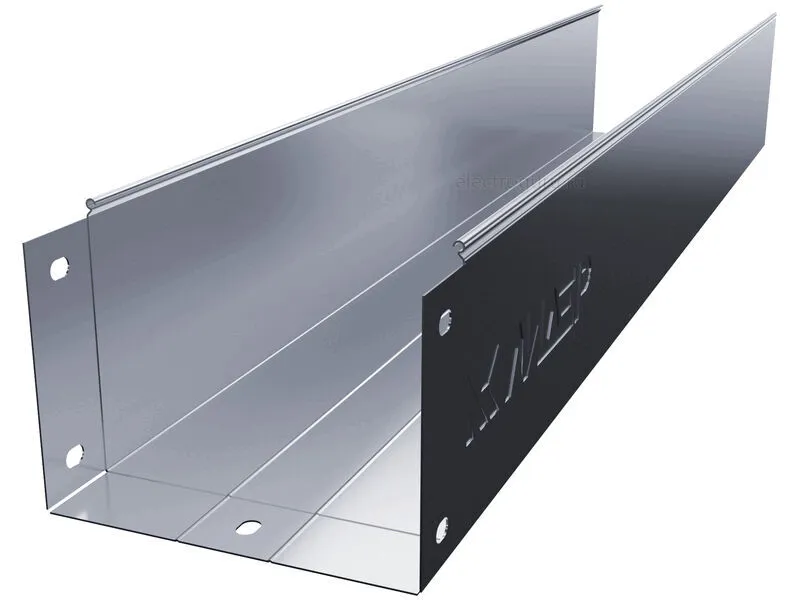 Лоток нержавеющий неперфорированный 200х150х3000, Лидер