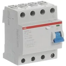 УЗО 25А, 500мА, тип AC, ABB F204, 2CSF204001R4250