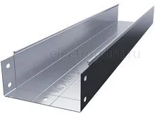 Лоток нержавеющий неперфорированный 200х100х3000, Лидер