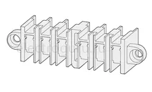 Клеммник для втычного исполнения Hyundai Electric