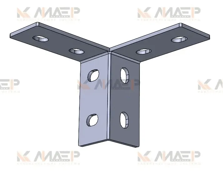 Опора угловая MSA618 для страт профиля