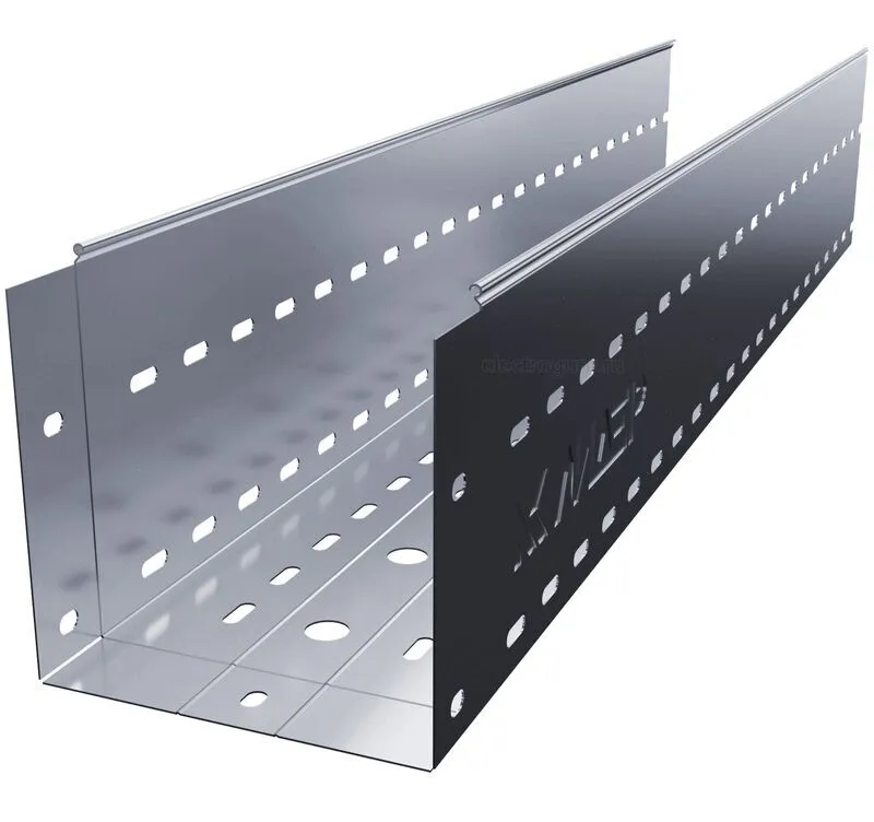 Лоток перфорированный нержавеющий с высотой бортов 200мм, Лидер