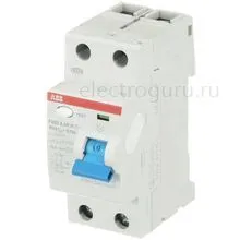 УЗО 100А, 30мА, тип A, AP-R, ABB F202, 2CSF202401R1900