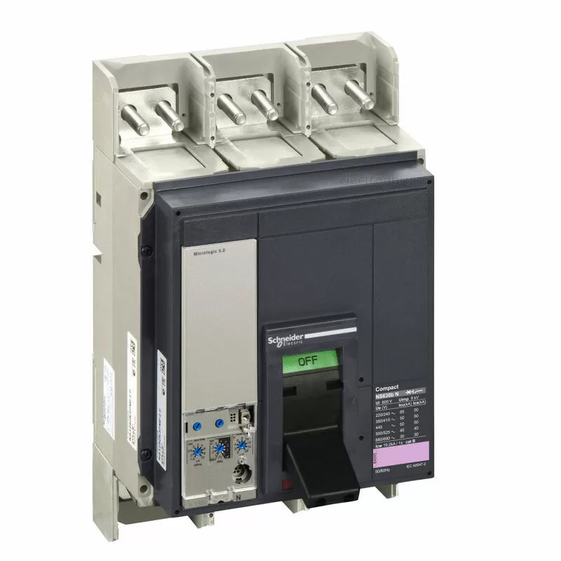 Автоматический выключатель NS630B N, 50kA, MicroLogic 5.0