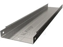 Лоток неперфорированный горячеоцинкованный 200х50х3000, Лидер