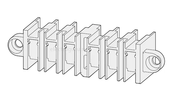 Клеммник для втычного исполнения Hyundai Electric
