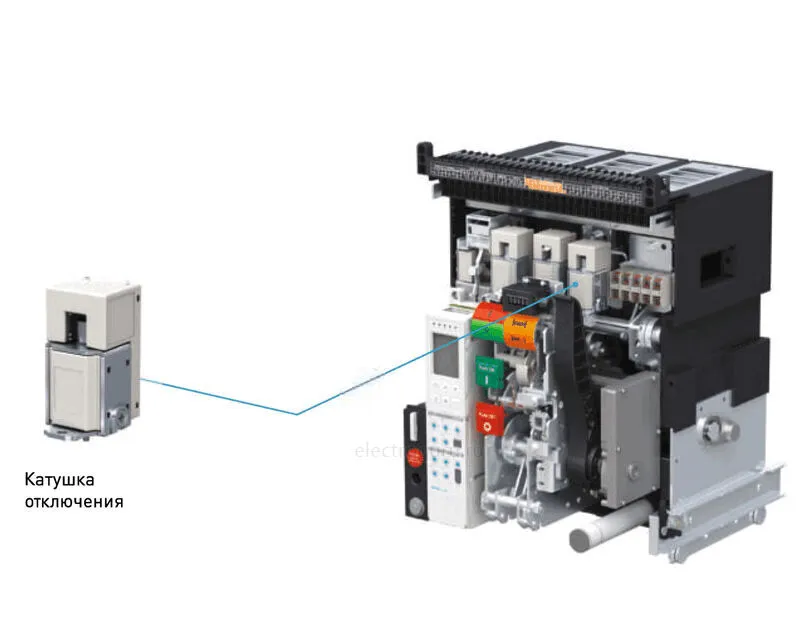 Независимый расцепитель для воздушных автоматов серии HGN/HGS, HYUNDAI ELECTRIC