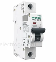 Автоматический выключатель постоянного тока однополюсный Hyundai Electric