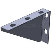 Кронштейн настенный 150мм КПНЛ, Лидер