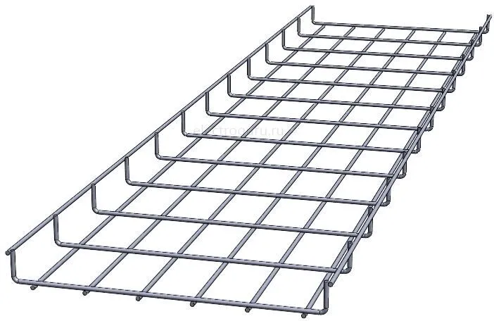 Проволочный лоток 300х30х3000, Лидер