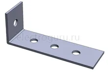 Пластина угловая MSA606 для STRUT-профиля