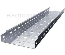 Лоток перфорированный нержавеющий с высотой бортов 50мм, Лидер