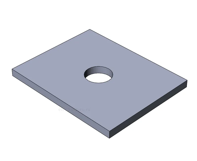 Пластина MSF501 для STRUT-профиля