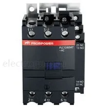 Контактор 220В, 80А, 1НО+1НЗ, PLC1D80M7, Prompower