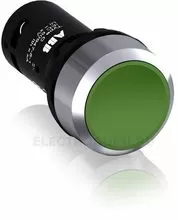 Кнопка CP1-30G-11 зеленая, АВВ