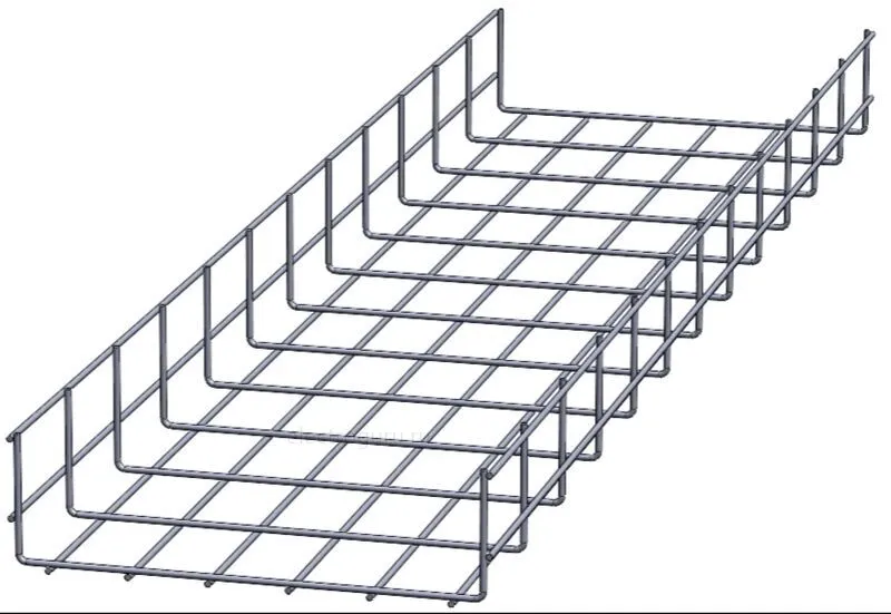 Проволочный лоток 350х80х3000, Лидер