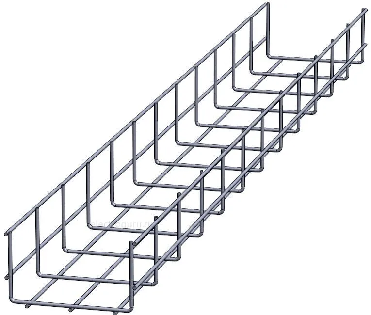 Проволочный лоток 150х80х3000, Лидер