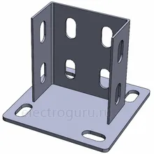 Опора потолочная для двойного СТРАТ профиля ПМ MBP310/2