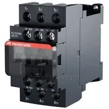 Контактор 24В, 25А, 1НО+1НЗ, PLC1D25BD, Prompower