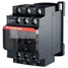 Контактор 24В, 9А, 1НО+1НЗ, PLC1D09BD, Prompower