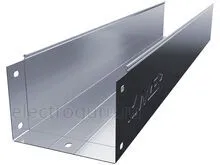 Лоток нержавеющий неперфорированный 200х150х3000, Лидер