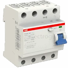 УЗО 100А, 100мА, тип AC, ABB F204, 2CSF204001R2900