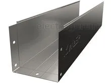 Лоток неперфорированный горячеоцинкованный 200х200х3000, Лидер