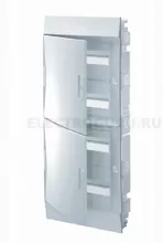 АВВ Бокс встраиваемый Mistral на 48 модулей, непрозрачная дверь