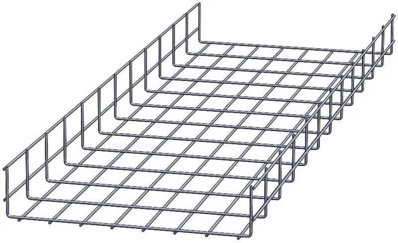 Проволочный лоток 400х80х3000, Лидер