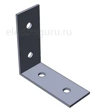 Пластина угловая MSA605 для STRUT-профиля