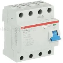 УЗО 40А, 30мА, тип A, AP-R, ABB F204, 2CSF204401R1400