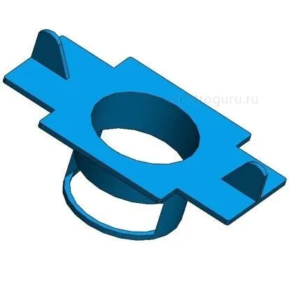 Фиксатор для канальной гайки для страт-профиля