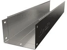 Лоток оцинкованный неперфорированный с высотой бортов 150мм, Лидер